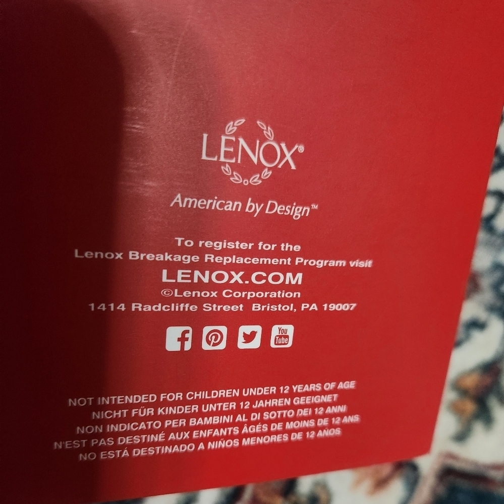 Lenox Angel Wishes Snowflake Bell Ornament NIB - Picture 4 of 5